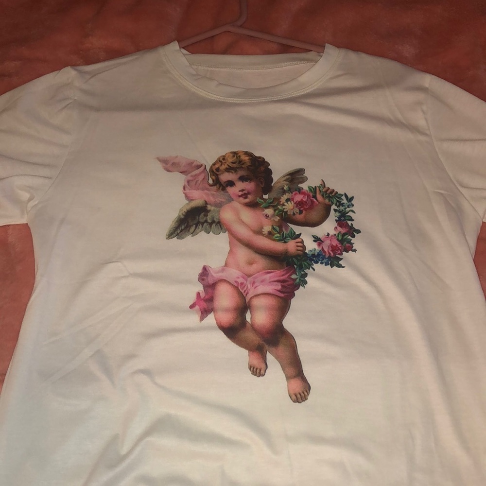 White angel t shirt